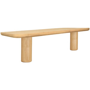 Anders Natural Dining Bench, Small